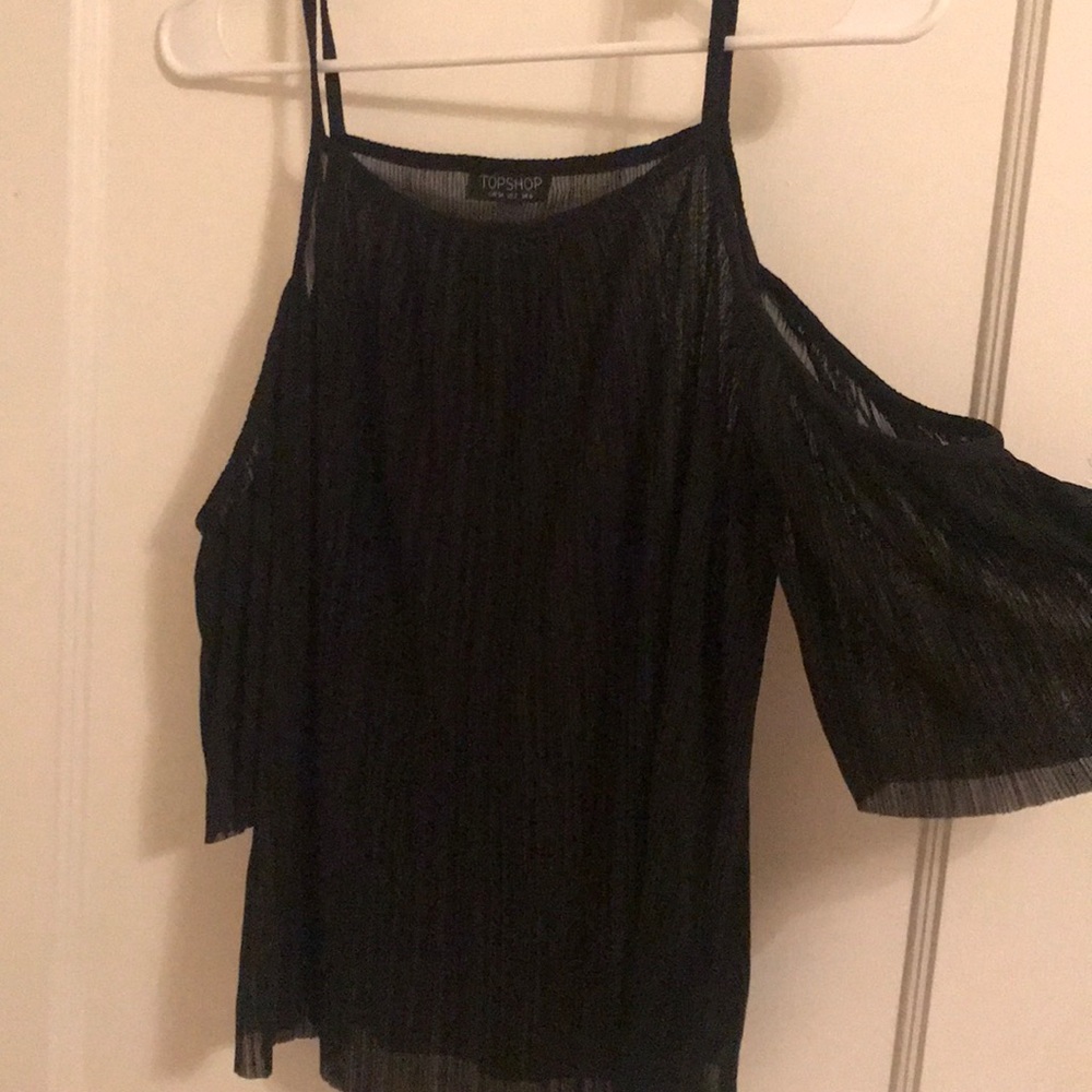 Top Shop Cold Shoulder Tank